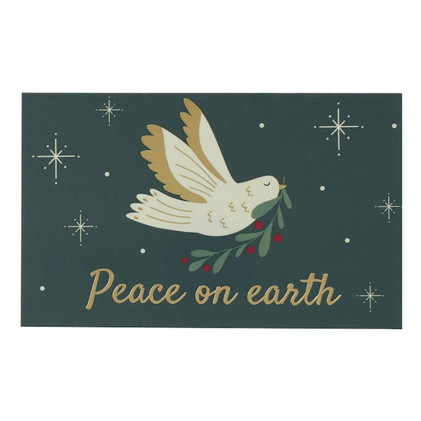Pass-Around Card-Peace-Luke 2:14 (Pack Of 25) by Christian Art Gift