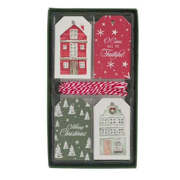 Gift Tags-Christmas Home (Set of 16) by Christian Art Gift