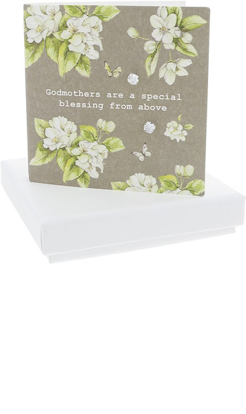 Earring-Godmothers 5mm Sterling Silver Cubic Zirconia Stud (#26643) by Pavilion