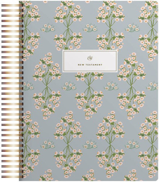 ESV Spiral-Bound Journaling Bible New Testament (Artwork by Lulie Wallace)-Hardcover by Wallace Lulie