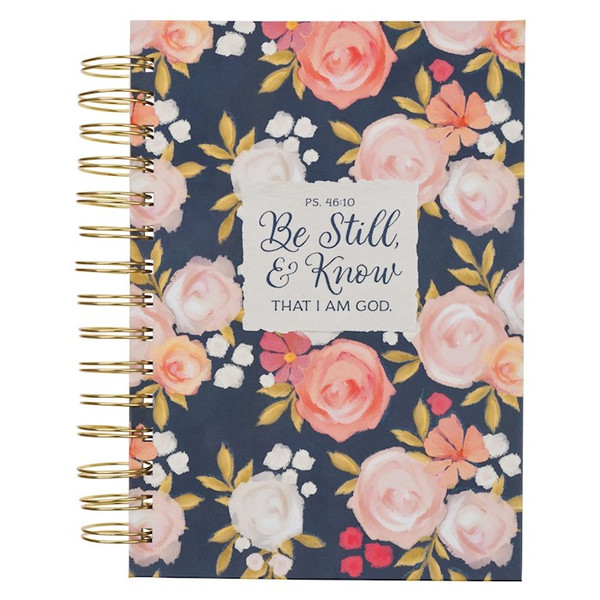Journal Wirebound-Be Still & Know Ps. 46:10 by Christian Art Gift