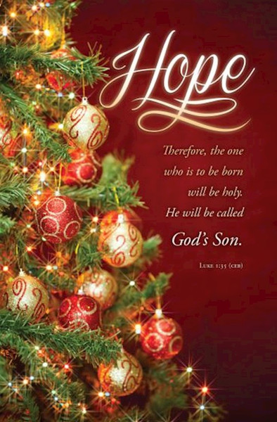 Bulletin-Advent Week 1: Hope/God's Son (Pack Of 100) by Abingdon Press