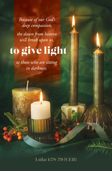 Bulletin-To Give Light (Pack Of 100) by Abingdon Press