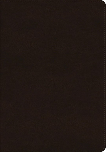 ESV Giant Print Bible (RL)-Deep Brown Trutone by English Standard V