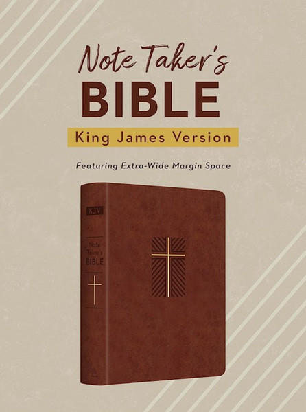 KJV The Note Taker's Bible-Brown DiCarta by Barbour Staff