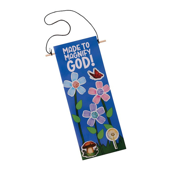 VBS-Magnified!: Motto Wall Hanging Craft Pack (10 Sets) (2025) by LifeWay Kids