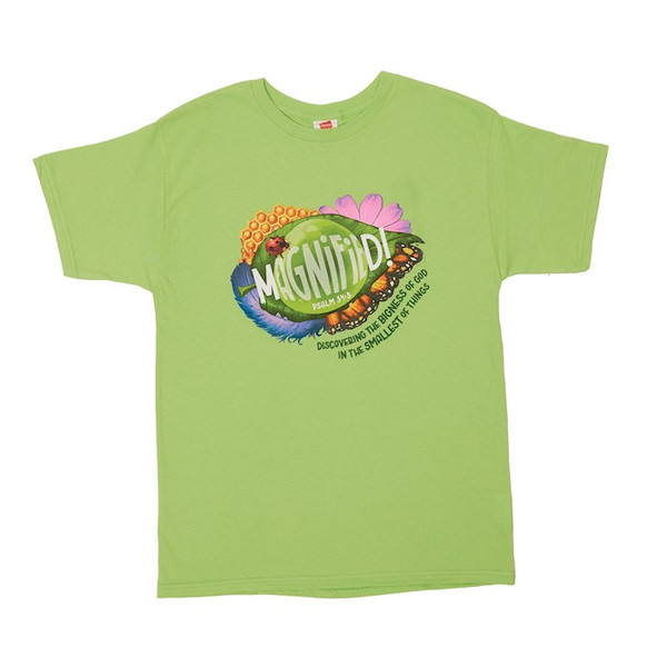 VBS-Magnified!: Adult Theme T-Shirt Size 5X-Large (Size 62-64)-Green (2025) by LifeWay