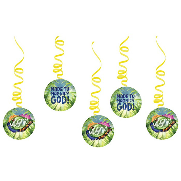 VBS-Magnified!: Whirleys Hanging Decorations-28" (2025) by LifeWay Kids