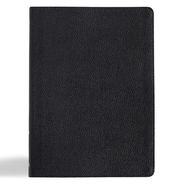 CSB Connecting Scripture New Testament-Black Genuine Leather by Beale Gregory K