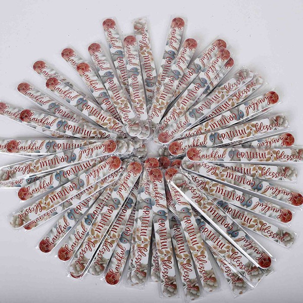 Fingernail File-Thankful Grateful Blessed (Pack Of 72) by Swanson