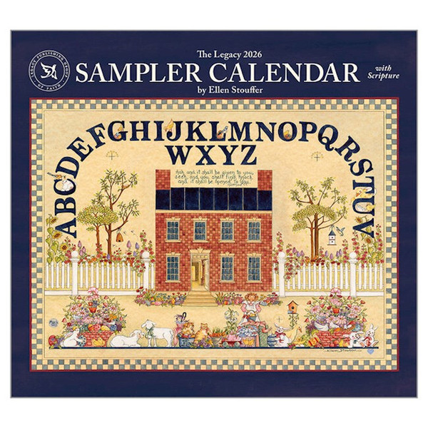 2026 Wall Calendar-Sampler (13.66" x 12") by Legacy Publishing
