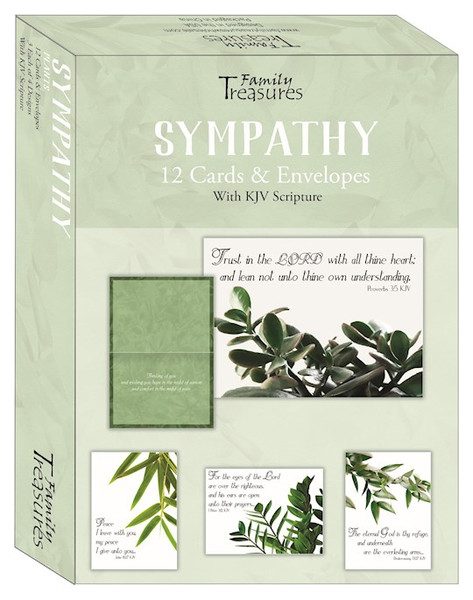 Card-Boxed-Sympathy-Plants (Box Of 12) by Family Treasures