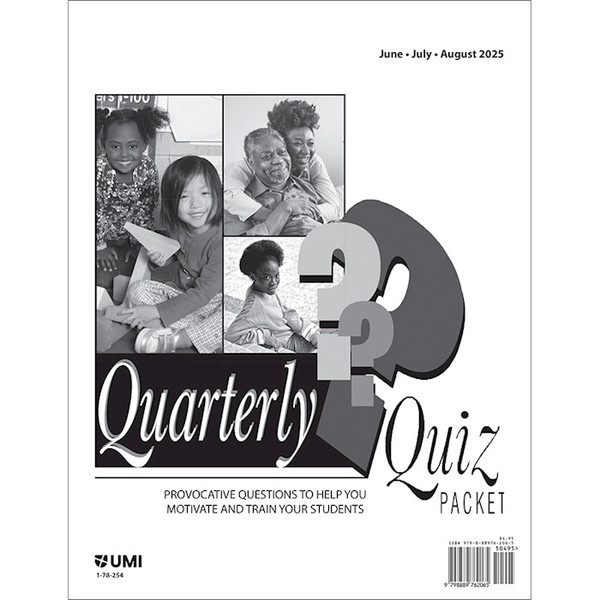 UMI SUMMER 2025 Quarterly Quiz Packet