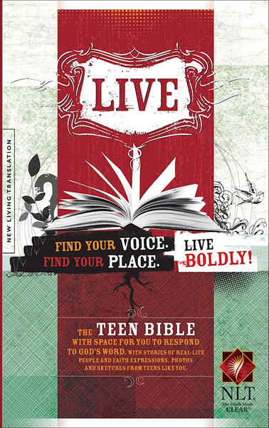 NLT Live Teen Bible-Softcover by New Living Trans 2