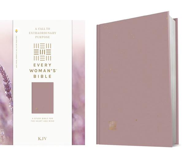 KJV Every Woman's Bible Filament Enabled-Plum Hardcover by Tyndale House