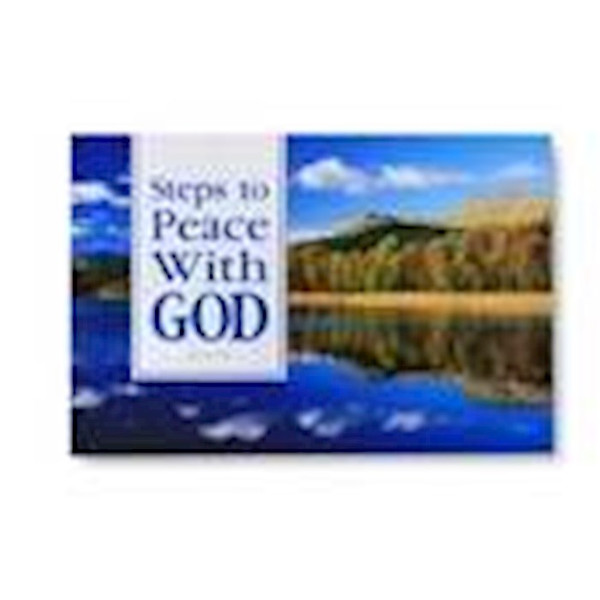 Tract-Steps To Peace With God-Scenic (Pack of 25) by Graham Billy