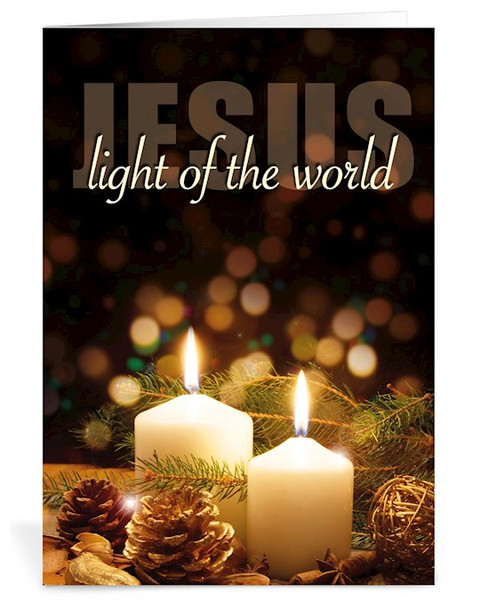 Card-Christmas-Light of the World (Pack of 20)