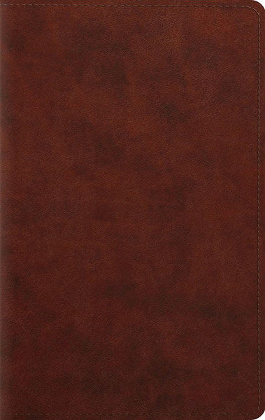 ESV Giant Print Personal Size Bible (RL)*-Chestnut TruTone by English Standard V