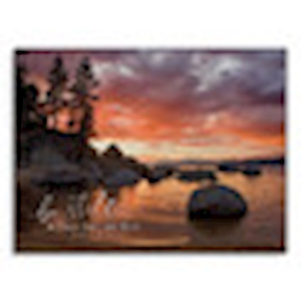 Wall Art-Be Still And Know (16" X 12") by P Graham Dunn