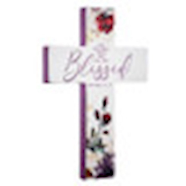Wall Cross-Blessed (5" x 7") by P Graham Dunn