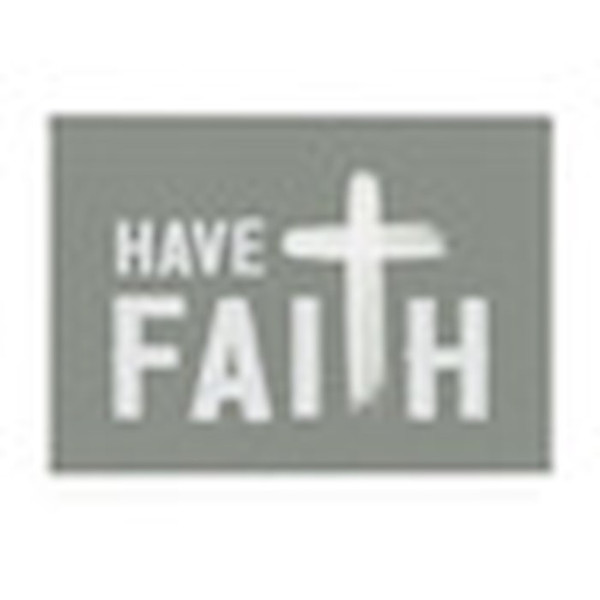 Canvas Print-Have Faith (7" x 5") by P Graham Dunn