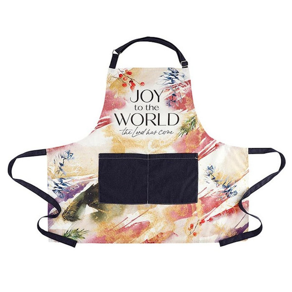 Apron-Joy To The World by CB Gift