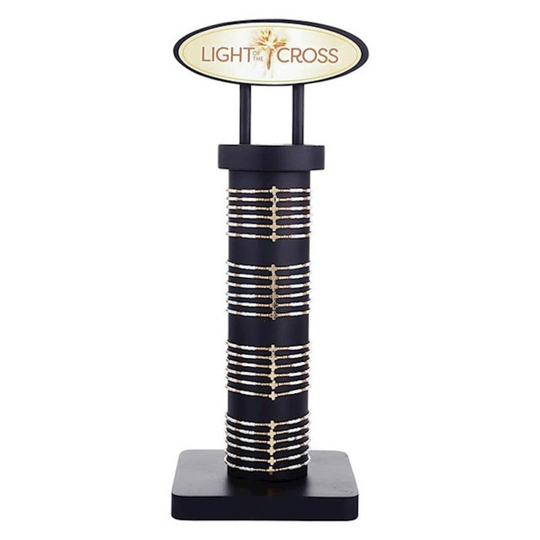 Bracelet-Simple Faith Filled Display (4 Asst.) (24 Pcs) by CB Gift