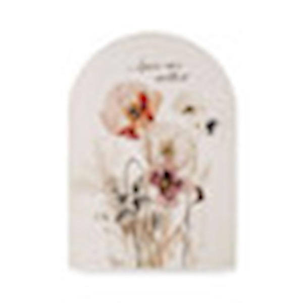 Tabletop Decor-Love One Another (Arched Shape) (5" x 7") by P Graham Dunn