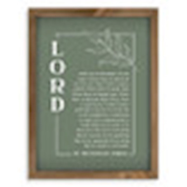Framed Art-Lord Make Me An Instrument (Heritage Collection) (12.75" X16.75") by P Graham Dunn