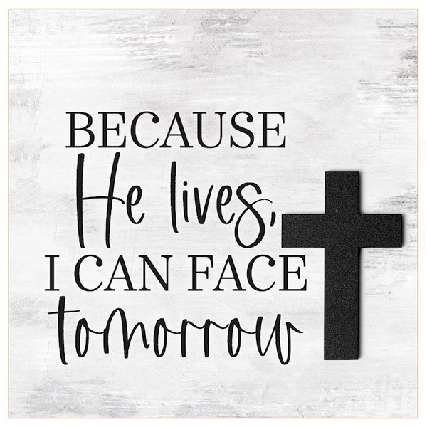 Compact Mirror-Because He Lives by Dexsa