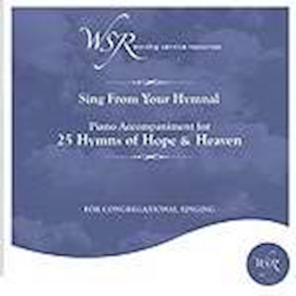 Audio CD-25 Hymns-Hope And Heaven-Piano Accompaniment by Worship Service