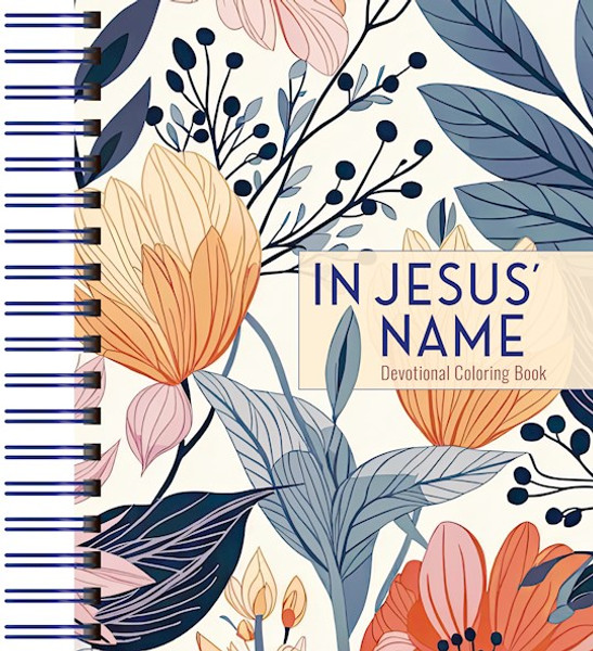 In Jesus' Name Devotional Coloring Book by Majestic Expressio