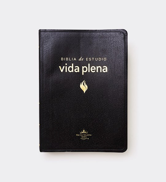 RVR 1960 Biblia de Estudio de la Vida Plena (Full Life Study Bible)-Black Leatherlook Indexed by Editorial Vida