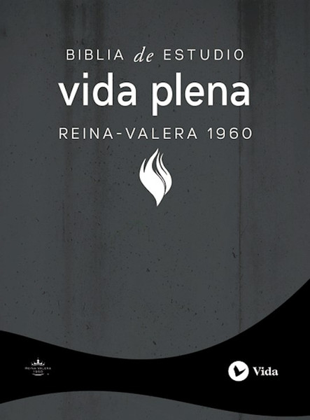 RVR 1960 Biblia de Estudio de la Vida Plena (Full Life Study Bible)-Black Bonded Leather by Editorial Vida