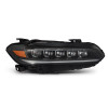 AlphaRex 22-25 Honda Civic NOVA LED Headlights - Black - 880348 Photo - Primary