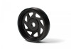 Perrin 13 Subaru BRZ / 13 Scion FR-S / 12-13 Subaru Impreza Crank Pulley - Black - PSP-ENG-101BK Photo - Primary