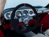 PRP Suede D-Shape Steering Wheel - Red - G253 Photo - Close Up