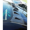 BLOX Racing 13-14 Scion/Subaru FR-S/BRZ Vortex Generator Fins with Shark Fin - ABS Black - BXPP-26010-4 Photo - Primary