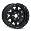 Dirty Life 9302 Roadkill 17x9/5x127 BP/-38mm Offset/71.5mm Hub Matte Black Wheel - Beadlock - 9302-7973MB38 Photo - Primary