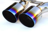 Invidia 03-04 Mini Cooper S 60mm (80mm tip) Titanium Tip Cat-back Exhaust *OVERSIZE SHIPPING* - HS03MCSGTT Photo - Primary