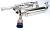 Invidia 88-91 Civic EF9 3DR 60mm (101mm tip) Titanium Tip Cat-back Exhaust - HS88HC3GTT Photo - Primary