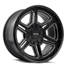 Mayhem 8117 Hermosa 20x10 / 5x127 BP/ -25mm Offset / 87mm Hub Black/Milled Wheel - 8117-2152BM Photo - Primary