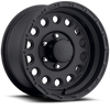 Raceline 887B Rock Crusher 16x8in / 5x139.7 BP / -20mm Offset / 107.95mm Bore - Satin Black Wheel - 887B-68055 Photo - Primary