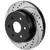 Wilwood Rotor-2.22in Offset-SRP-BLK-Drill-RH - 6 Lug - 160-16194-BK Photo - Primary