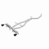 MagnaFlow 2020+ Toyota Supra SPEQ Series Cat-Back Performance Exhaust System w/ Black Chrome Tips - 19707 360 Degree Image Set