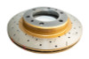 DBA 8/83-89 Toyota Land Cruiser Front Slotted & Cross Drilled 4000 XS Series Rotor - DBA4151XS Photo - Primary