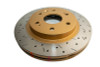 DBA 06-08 Chevrolet Silverado/GMC Sierra 4000 Series Drilled and Slotted Front Rotor - DBA42010XS Photo - Primary