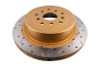 DBA 01-07 Subaru WRX/STI 10 Stud Hole Rear Drilled & Slotted 4000 Series Rotor - DBA4655XS-10 Photo - Primary