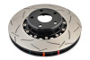 DBA 02-10 WRX / 13+ FR-S / 13+ BRZ Premium  Front Slotted 5000 Series 2 Piece Rotor w/ Black Hat - DBA5010BLKS Photo - Primary