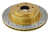 DBA 06-07 WRX / 05-08 LGT Rear Drilled & Slotted Street Series Rotor - DBA653X Photo - Primary